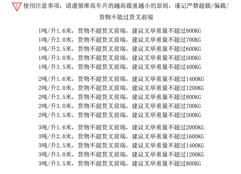 半电动液压堆高车