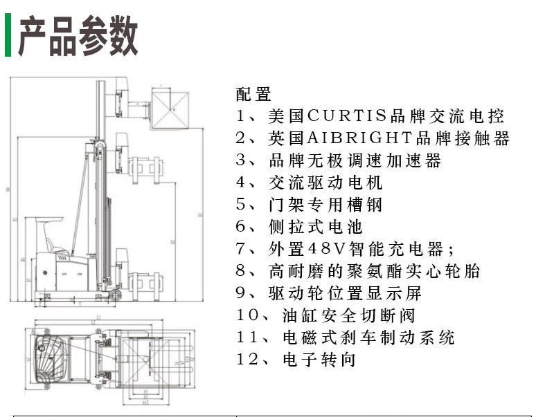 三向叉车3