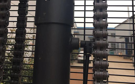 堆高车链条细节