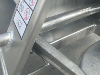 新牛顿不锈钢搬运车细节