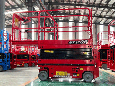 天津新牛盾电动升降平台车多少钱一台？