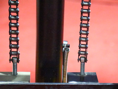 手动液压堆高车链条牢固