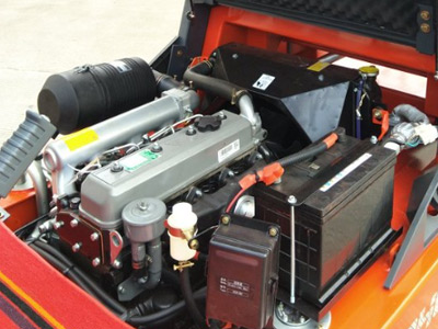 内燃叉车内部结构