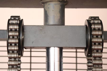 站驾式堆高车门架