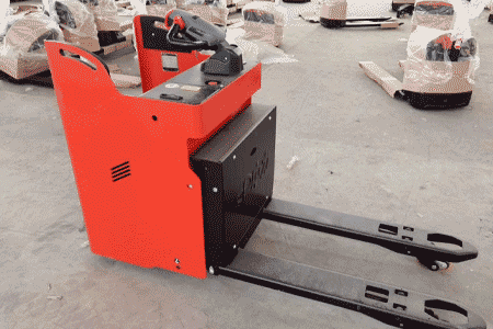 座驾式电动托盘搬运车 平地爬坡两用搬运设备