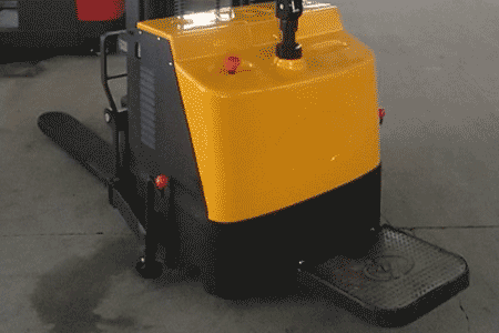 仓储双托盘堆高车