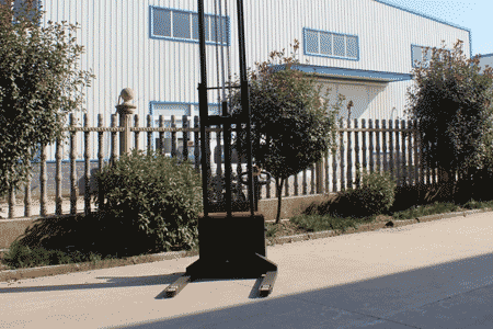 易操作步行式电动堆高车 跨腿设计惊喜上线！