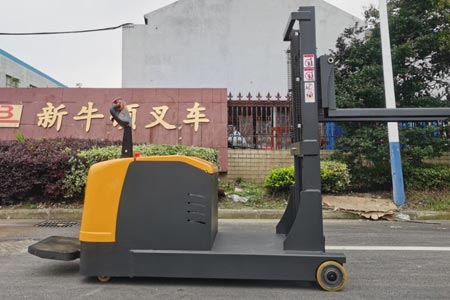 站驾平衡重堆高车转向卡顿发沉？故障排查与维修