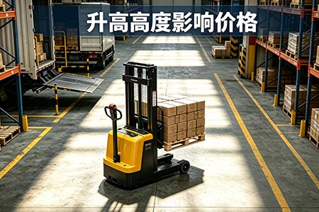 步行全电动堆高车价格