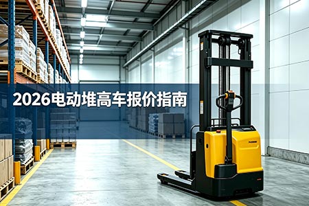 2026步行全电动堆高车报价 小型电动叉车价格明细