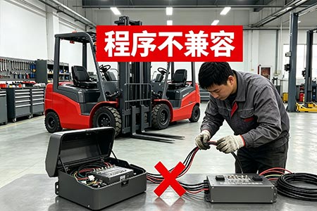 电动叉车控制器能用在步行式跨腿电动堆高车上吗？