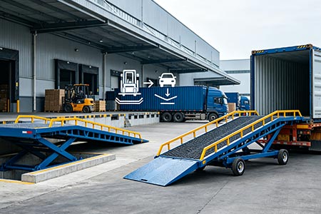 液压登车桥新牛盾源头供货 CE认证叉车值得信赖