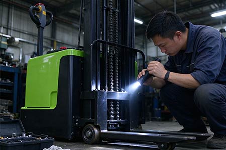 仓储电动堆垛车